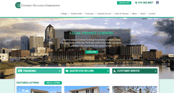 Desktop Screenshot of contractexchange.net